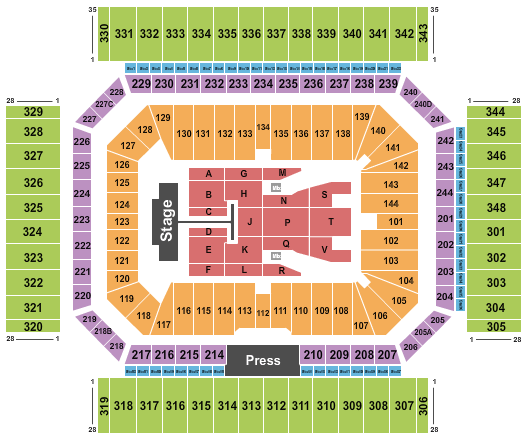 Alamodome Post Malone Seating Chart